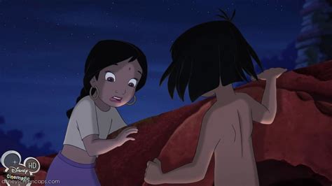 Image Shanti And Mowgli Are Both On A Satue Stone  Love Interest