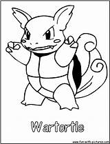 Wartortle Coloring Pages Pokemon Printable Fun Color Getcolorings Template Print sketch template