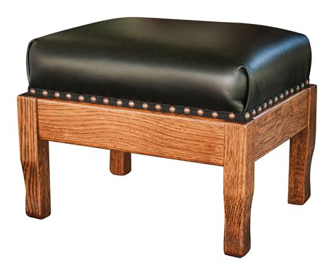 footstool amish solid wood footstools kvadro furniture