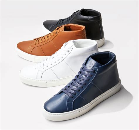 high top leather sneaker   airows