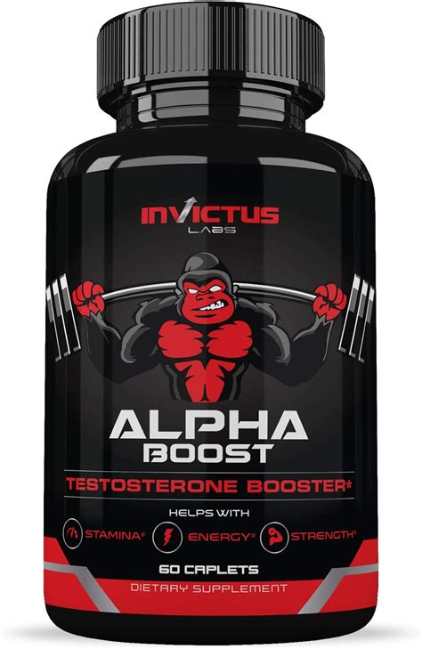 extra strength testosterone booster for men 60 caplets natural