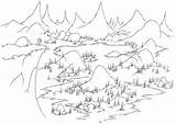 Marmot Bellied Yosemite Meadows sketch template