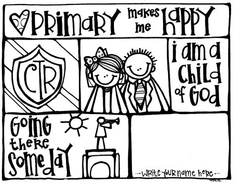 lds coloring pages    print