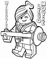 Lego Coloring Movie Pages Emmet Wyldstyle Printable Print Template Colouring sketch template