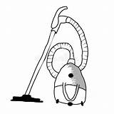 Hoover Vacuum Vector Cleaners Illustration Drawn Hand Background Stock Royalty Clipartmag Clipart sketch template