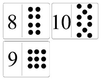 number dot cards   scariolo kindergarten world tpt