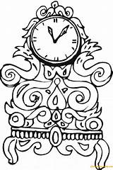 Clock Coloring Pages Kids Color Cuckoo Printable Detailed Designs Clocks Print Analog Face Getcolorings Choose Board Coloringpagesonly Craving sketch template