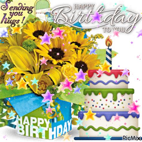 sending  hugs happy birthday   pictures   images