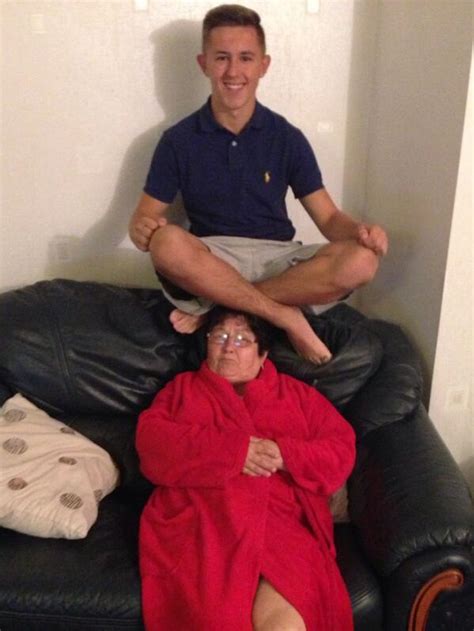 Grandmother Who Became Online Hit When Grandson Started Balancing