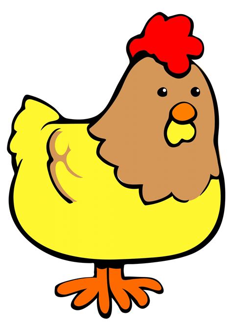chicken cartoon  stock photo public domain pictures