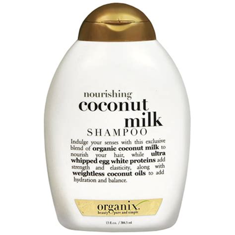 organix nourishing hair shampoo coconut milk 13 oz
