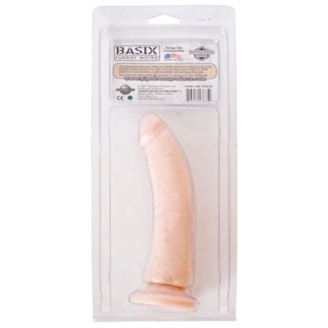 basix slim 7 dong flesh sex toys at adult empire