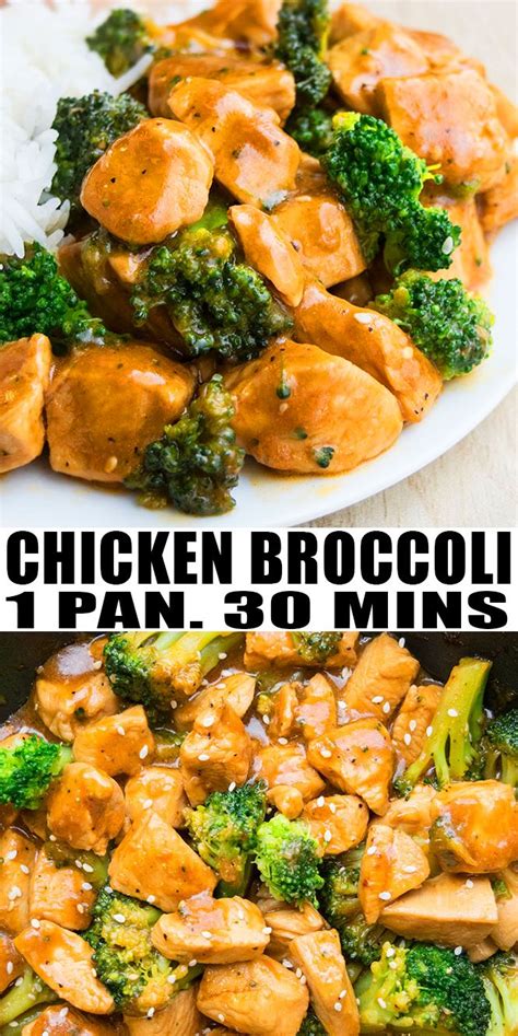 chicken  broccoli recipe quick easy stir fry healthy inspired