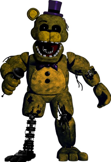 Download Editwithered Fredbear Fnaf Withered Freddy Full