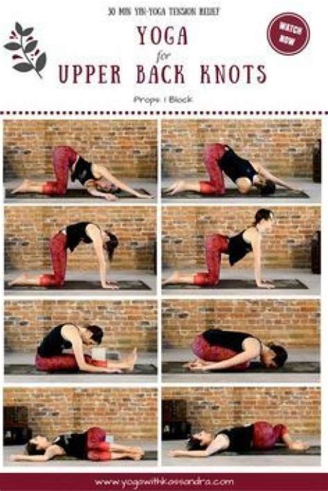 do you suffer from upper back knots here are the best yoga poses to do