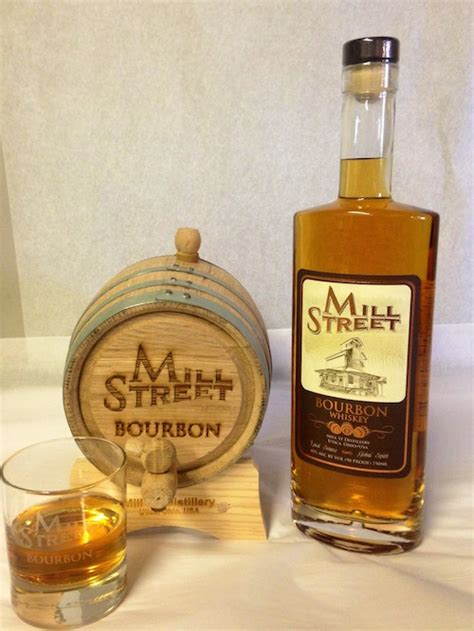 mill street distillery debuts  local bourbon drink  columbus