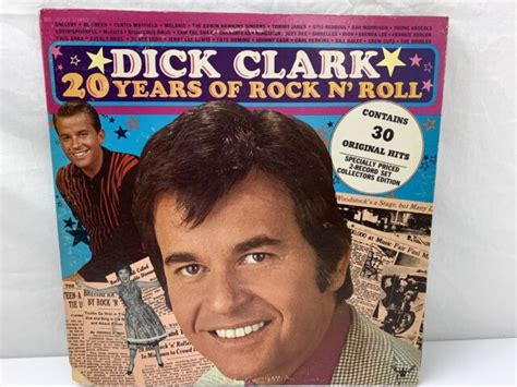 dick clark 20 years of rock n roll lp record album vinyl ebay