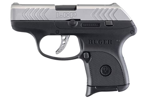 ruger lcp  acp carry conceal pistol  matte stainless