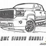 Denali Coloring Gmc Designlooter Sierra Trucks Truck 29kb 268px sketch template