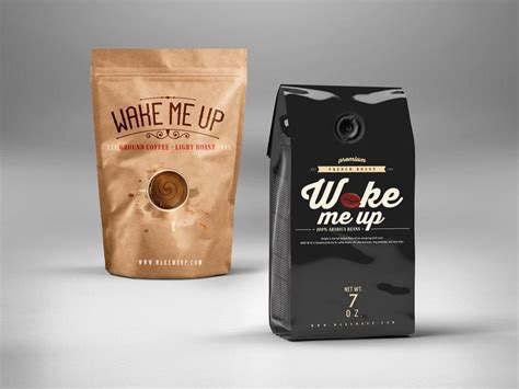 custom coffee bags stunning quality  minimums inkable