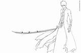 Bleach Pages Coloring Ichigo Anime Outline Color Bankai Drawing Clipart Clip Library Popular Getcolorings Coloringhome sketch template