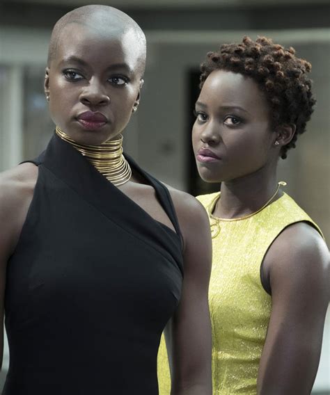 black panther movie makeup hairstyle best looks