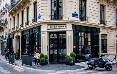 monsieur george hotel spa champs elysees boutique luxury  paris