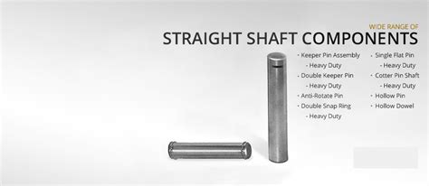 straight shaft components detail standard site