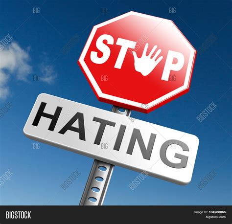 hate stop hating image photo  trial bigstock
