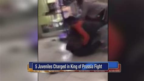 5 Charged Over Fight At King Of Prussia Mall