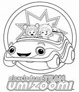 Coloring Umizoomi Printable Pages Getcolorings sketch template