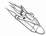 Spacecraft Coloring Pages Space Travel sketch template