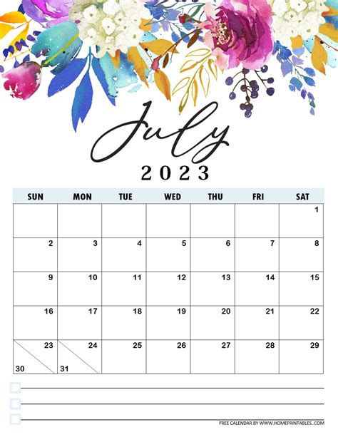 printable calendar   beautiful florals  printable calendar  printable