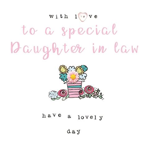birthday cards  daughter  law card design template