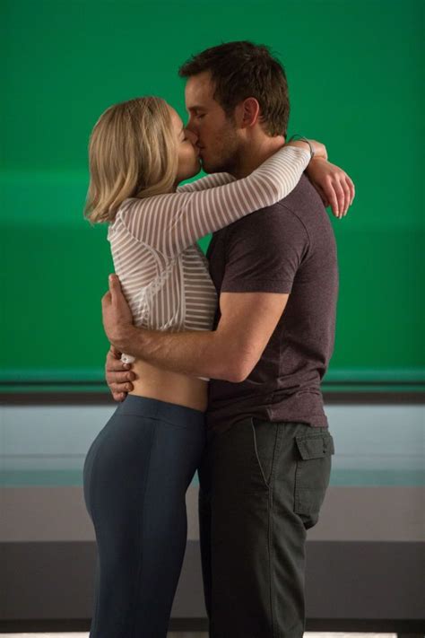 New Bts Picture Of Jennifer Lawrence And Chris Pratt In