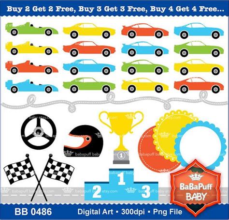racing cars clipart personal  small commercial  bb