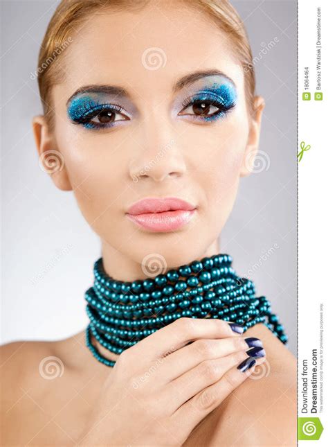 portrait beutyful girl stock photo image  closeup