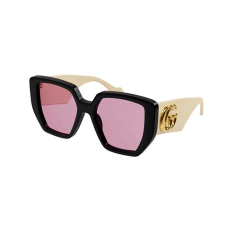 gucci gg0956s 002 black sunglasses woman