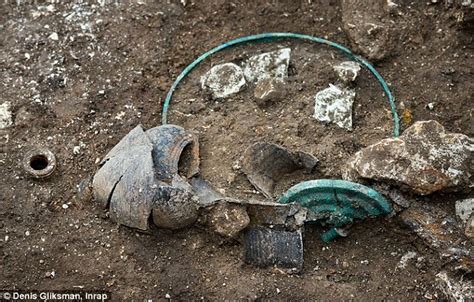celtic find near lavau in france leaves archaeologists