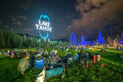 inaugural drone show  tahoe awes incline village crystal bay communities sierrasuncom