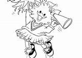 Zoo Coloring Pages Suzys Coloring4free Suzy Cheerleaders Category sketch template