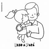 Papá Papas Beso Pintar Día Plusesmas Abuelos Besos Duckduckgo Ocio Azcolorear Creatividad Habilidades Adultos Desarrollar Divertida Concentración Motoras sketch template