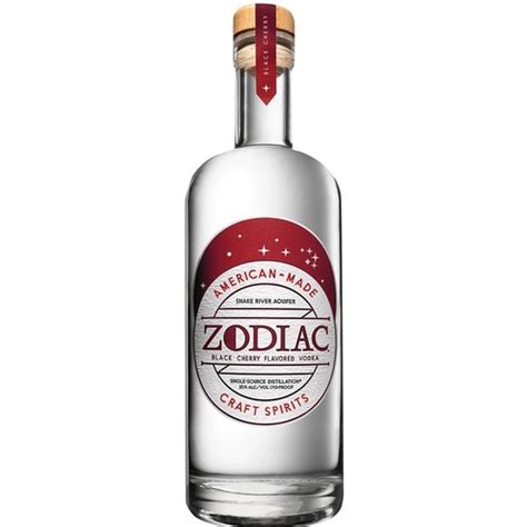 zodiac vodka black cherry