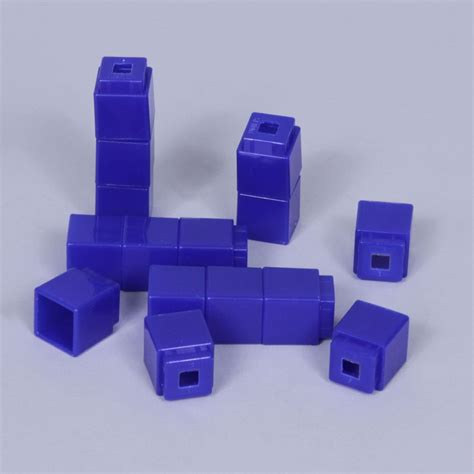 unifix cube blue pack   carolinacom