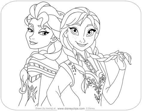 frozen coloring pages  disneyclipscom