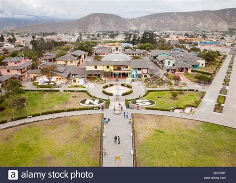 equator  marked  quito  ecuador south america stock photo alamy