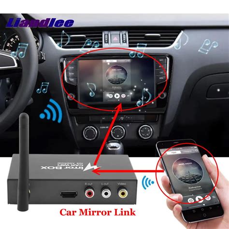 car mirror link wifi airplay display dongle box smart screen mirroring converter universal