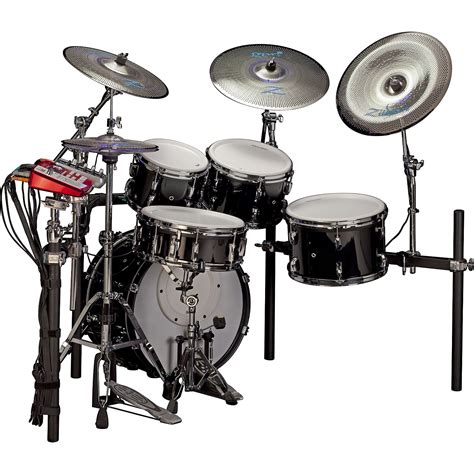 pearl  pro  electronic acoustic drum set  zildjian gen  cymbals woodwind brasswind