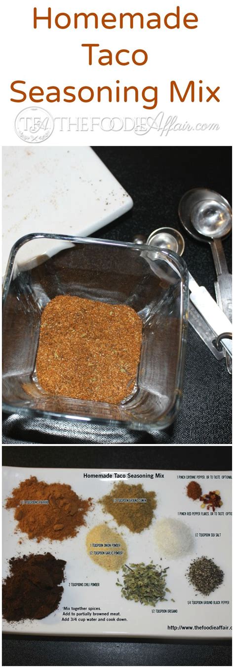 taco seasoning mix recipe for all your latin dishes the foodie