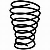 Coil sketch template